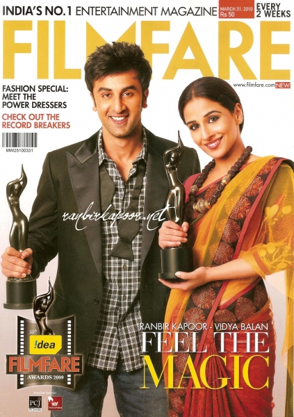 1 -- FILMOGRAFÍA - RANBIR KAPOOR  (RENOVANDO) Filmfare-magazine-march-31-ranbir-kapoor-vidya-balan